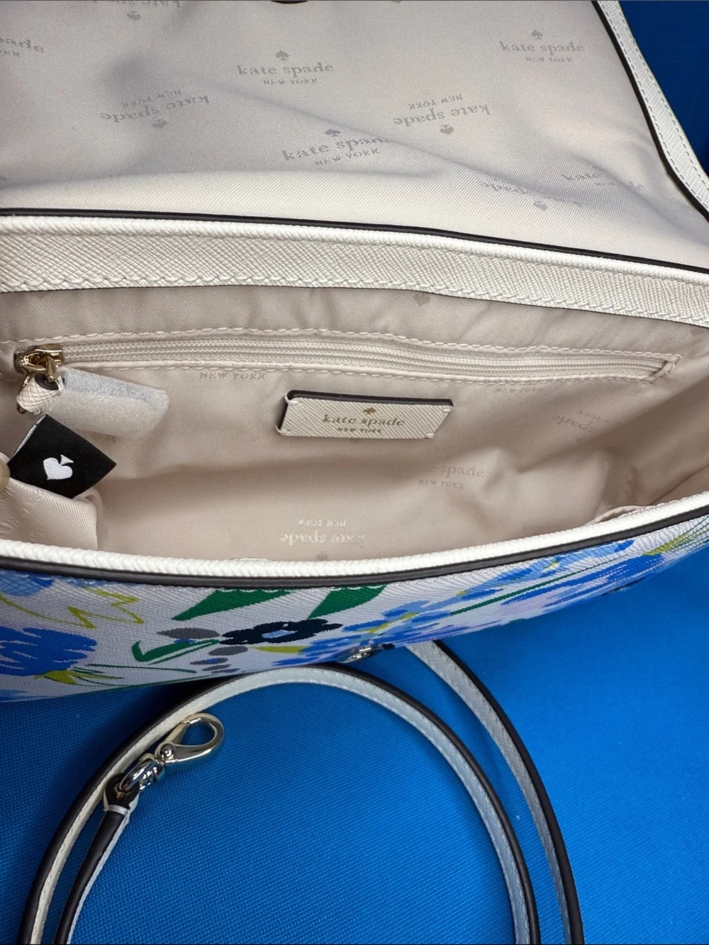 NWT $299 KATE SPADE NEW YORK MADISON FLORAL FESTIVAL WILLOW LAUREL WAY CROSSBODY
